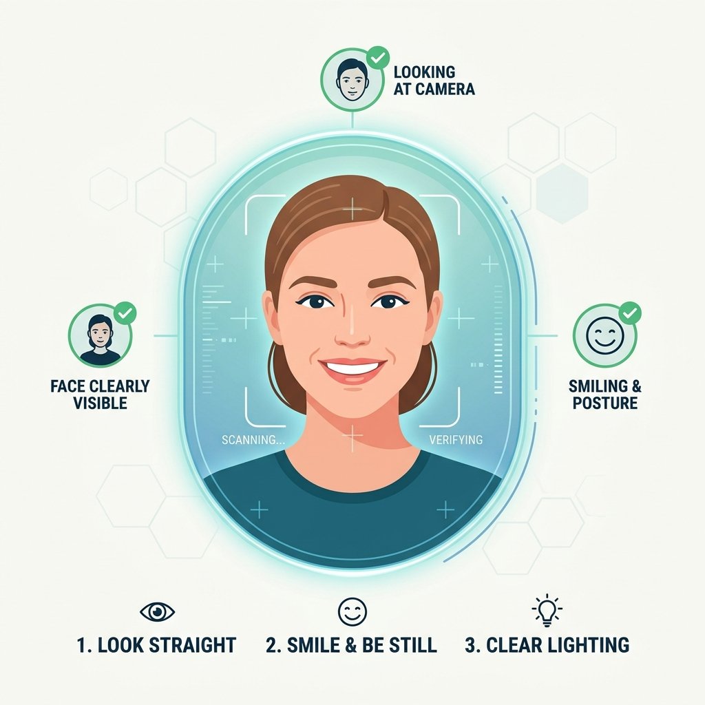 Guía ilustrativa para selfie